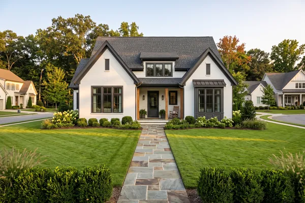 Single level home exterior on Alder Court